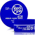 Red One Hair Styling Aqua Wax Blue Strong Ultra Hold Hair Gel & Wax Hair Styling