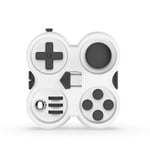 Figit Toys Fidget Pad Fidget Controller Ångest och stress relief Dödande tid för barn och vuxna White Black