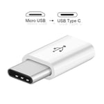 PopHMN USB C Adapter, Micro USB Female to USB-C Male USB Type C Adapter Converter Connector for Sam-sung Gala-xy Note 8 S8 Plus Ap-ple New Mac-Book Nex-us 6P 5X Goo-gle Pi-xel L-G G5 G6