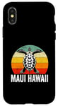 Coque pour iPhone X/XS Maui Tortue Hawaï