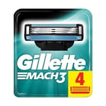 Gillette Mach 3 Rakblad 4-pack