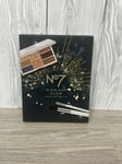 No7 Midnight Glow Eye & Face Palette Eyeshadow Highlighter Brush Make-Up NEW