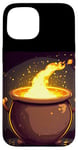 iPhone 15 Funny Cauldron for Witches and Cooks Case