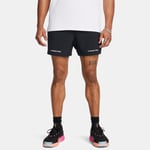 Short de training Project Rock Ultimate 13 cm pour homme Noir / Blanc M