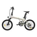 Vélo électrique pliant ADO Air 20S - Moteur 250W Batterie 36V9.6Ah Assisté Autonomie 100KM Freins à Disque Hydrauliques - Blanc Ivoire - Neuf