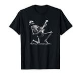 Guitarist Skeleton. Rock n Roll Halloween Guitar Player T-Shirt