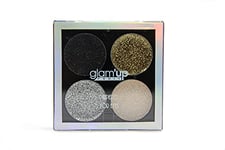 Glam’Up Paris - Ombre à Paupières Glitter - Palette de Fard à Paupières Pailleté - 4 Couleurs Glitter - Ultra Pigmenté - Longue Durée - Texture Gel