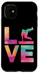 iPhone 11 Parkour Free Running Traceur Watercolor Girl Love Case