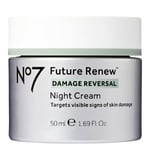 No7 FUTURE RENEW Damage Reversal Night Cream - 50ml - NEW