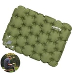 EULANT Coussin D'assise Gonflable, Imperméable Coussin de Siège pour Camping Avion Voyages Bateau Voiture Kayak Concert Plage Pelouse, Maison et Bureau,Ultraléger & Pratique