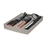 The Home Edit by iDesign, Silicon Heat Resistant Organiser for Hair styling Devices, Grey