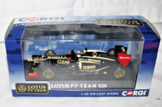 Corgi 1/43 Scale CC56403 Lotus F1 Team E20 2013 Test Car Jerome d'Ambrosio BNIB