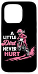 iPhone 15 Pro a little dirt never hurt girls dirt bike motocross women Case