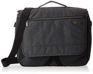 Samsonite Mixte Sac Messager Utilitaire Moderne Sacoche pour Ordinateur Portable, Gris Anthracite chiné, Taille Unique