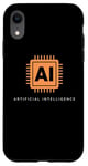 Coque pour iPhone XR Technologie de puce informatique intelligence artificielle IA