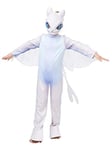 Rubie's Costume officiel pour enfant How to Train Your Dragon – Light Fury Dragon, taille L, 7-8 ans