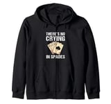 Funny Spades Card Game Royal Flush No Crying In Spades Zip Hoodie