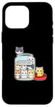 Coque pour iPhone 16 Pro Max Cat Antidepressant Serotonin Booster T-Shirt.