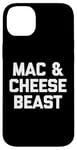 Coque pour iPhone 14 Plus Mac & Cheese Beast T-shirt humoristique avec inscription humoristique