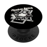 'Monkey Beach' Thailand s Indonesia Traveller's PopSockets Adhesive PopGrip