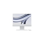 iMac M3 (2023) 24 , 256 Go SSD 16 Go RAM Apple GPU 10, Argent - AZERTY - Neuf