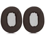 Coussinets de Remplacement - Oreillette Mousse Coussin de rechange pour casque Sony MDR-1A MDR-1ABT MDR-1ADAC - Brun