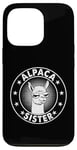 Coque pour iPhone 13 Pro Alpaga Sister Alpaga Farmer Alpaca Sister