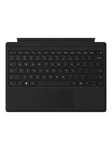 Surface Pro Type Cover with Fingerprint ID - keyboard - with trackpad accelerometer - Swiss/Luxembourgish - black - Tastatur - Swiss/Luxembourgish - Sort