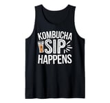 Mens Kombucha Tea Lover Funny Kombucha Tank Top