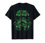 Star Wars Stormtrooper Tropical Helmet Floral Fill T-Shirt T-Shirt