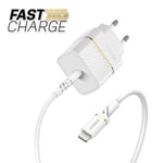 Otterbox Laddare USB-C to Lightning 20W Wall Charger + Cable