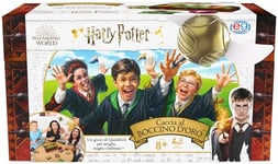 Harry Potter Catch The Golden Snitch, Un Jeu de société de Quidditch pour sorcières, sorciers et moldus Jeu Familial pour Enfants à partir de 8 Ans