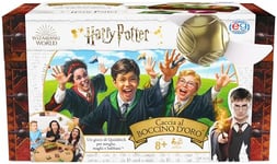 Spin Master Games Harry Potter Catch The Golden Snitch, Un Jeu de société de Quidditch pour sorcières, sorciers et moldus Jeu Familial pour Enfants à partir de 8 Ans