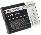 Kompatibelt med Nokia 2600 classic, 3.6V (3.7V), 800 mAh