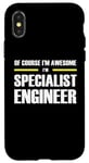 iPhone X/XS "The Original Awesome" Specialist Engineer Case