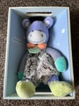 Doudou et Compagnie Donkey Comforter in Crate Soft Toy Plush 20cm Super Cute New