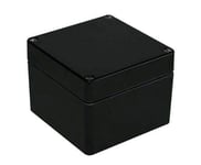 RS PRO Installation Box Black IP66 W x D x H 122 mm x 120 mm x 90 mm