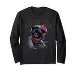 Star Wars The Force Awakens Poe Dameron X-Wing Long Sleeve T-Shirt