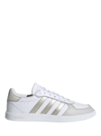 adidas Breaknet Sleek Trainers, White/Cyber