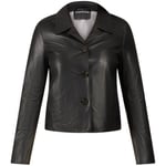 Blouson Oakwood  Veste en cuir Lexia  Ref 62369 Noir