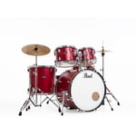 ROADSHOW FUSION 20 + PACK SOLAR SABIAN MATTE RED