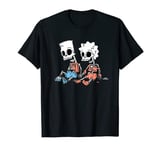 The Simpsons Bart and Lisa Skeletons Treehouse of Horror T-Shirt