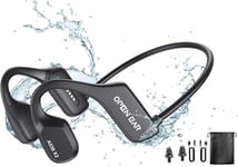 Casque à Conduction Osseuse Bluetooth 5.3 Écouteur Natation IP68 Étanche, MP3 de 16 Go intégré, Casque Sport sans Fil, Écouteur Oreille Ouverte pour la Natation, Course