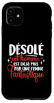 Coque pour iPhone 11 Cadeau Original Drôle Saint Valentin Amour Couple Humour