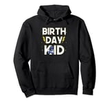 Power Rangers Birthday Kid Electrifying Blue Ranger Pullover Hoodie