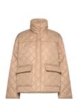 GANT Quilted Jacket Beige