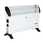 2kW Convection Heater Electric Convector Radiator 3 Heat Setting 750/1250/2000W