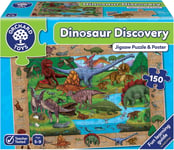 Orchard Toys Dinosaur Discovery 150 Piece Jigsaw Puzzle, Age 5+