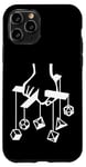 Coque pour iPhone 11 Pro Jeu de rôle JDR RPG Role-Playing Game Dés Nerd Geek