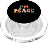 Im Peace I Come in Peace Costume de couple pour homme et femme PopSockets PopGrip pour MagSafe